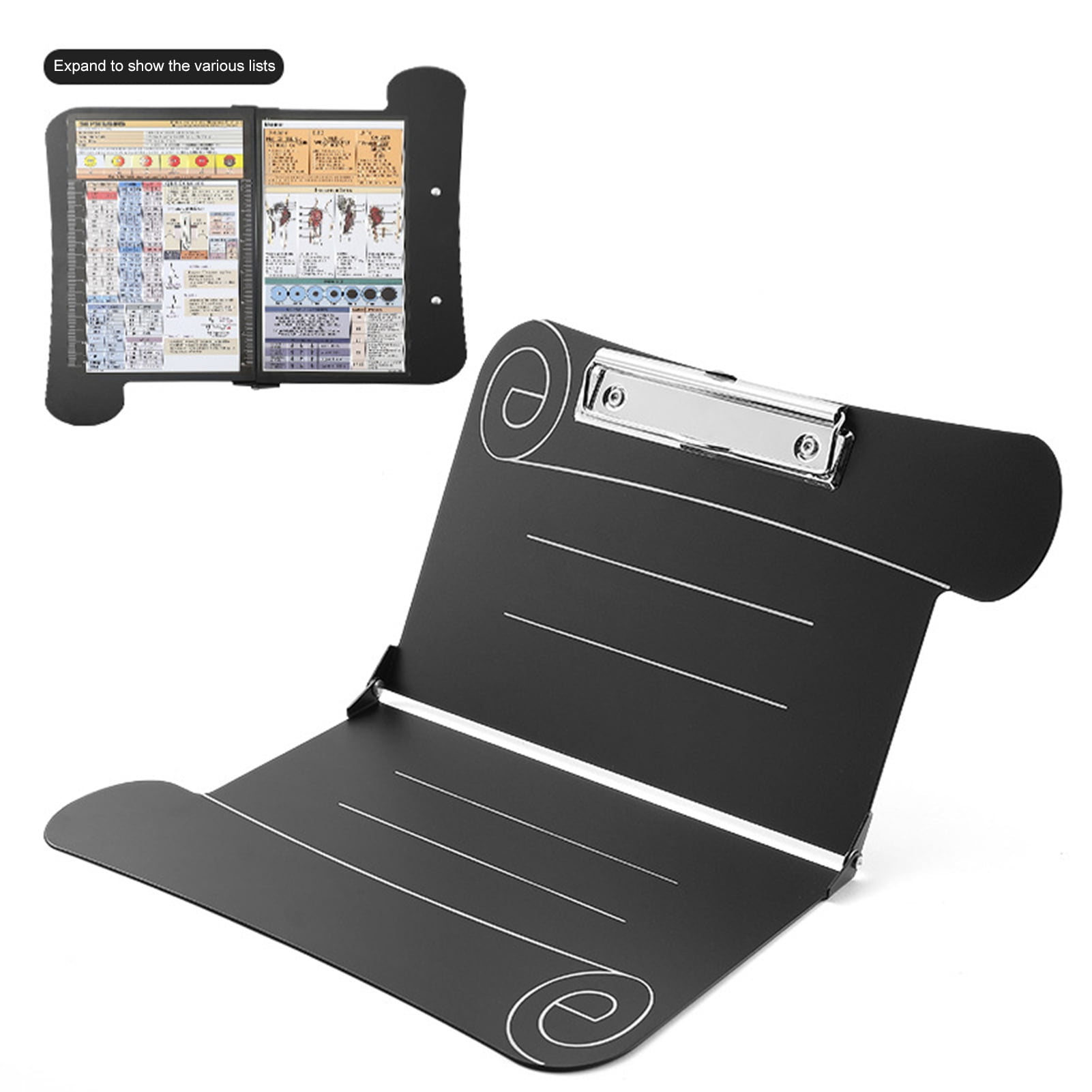 CherryHome Edition Sheet Storage Clipboard for Nurses Foldable Nursing