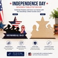 thumbnail image 2 of SLYNSHome Memorial Day Table Decor 4th of July Patriotic Wooden Sign 250th Anniversary Decorations Independence Day Table Centerpiece for Home Office Shelf, 2 of 5