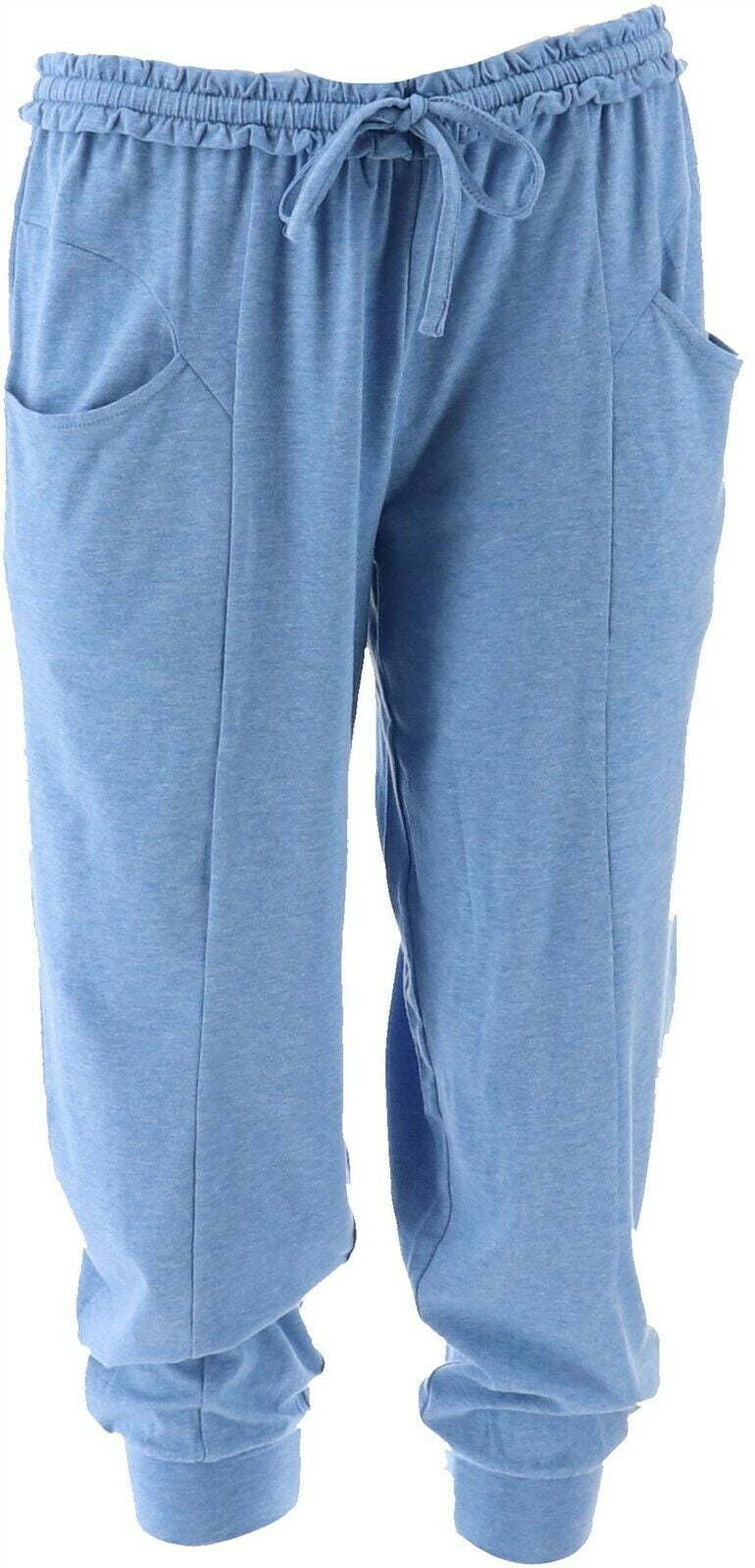 anybody cozy knit cargo jogger pants with pockets