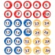 thumbnail image 1 of Replacement Bingo Balls 30-Piece Set: Numbered Plastic Lottery Game Balls for Bingo, Raffles & Events, 1 of 2