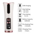 thumbnail image 4 of Mistaha Cordless Auto Curler Hair Curler Curling Iron Wand with LED Temperature Display，Scald-proof Rechargeable Auto, 4 of 8