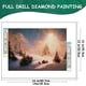 thumbnail image 2 of Kits de pintura de diamantes Navidad Nieve Mañana Arte de diamantes Árboles de Navidad Pintura de diamantes Decoraciones navideñas Decoración para el hogar Kits de pintura de diamantes 5D para adultos 16 × 12 pulgadas Rojo Verde, 2 of 4