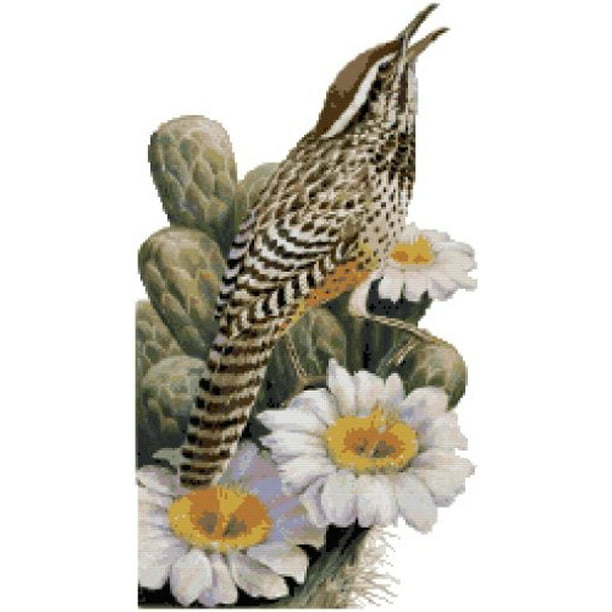 Arizona State Bird And Flower Counted Cross Stitch Pattern Walmart Com Walmart Com