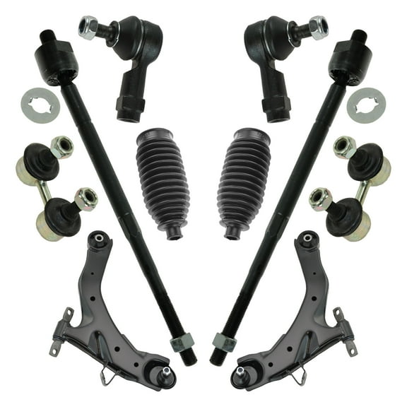 TRQ Front Steering & Suspension Kit Fits 2001-2006 Hyundai Elantra PSA46817