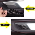 thumbnail image 5 of TINKI Soft Carbon Fiber Window Lift Groove Sticker Compatible with Chevrolet Corvette C8 Stingray 2020-2023, Car Door Storage Groove Mat Trim Sticker, 5 of 12