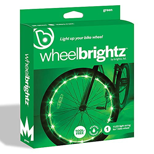 TZT Bike Spoke Lights Cycling Spokelit Bike Wheel Lights 3 LED Flash Modes Neon Lamps Used Bike Spoke Decoration Safety Warning at Night 6/8 pcs