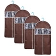 thumbnail image 4 of Here's a refined and professional product description for your **High End Embossed Non Woven Garment Cover with Transparent Window**:\n\n \n\n###, 4 of 5