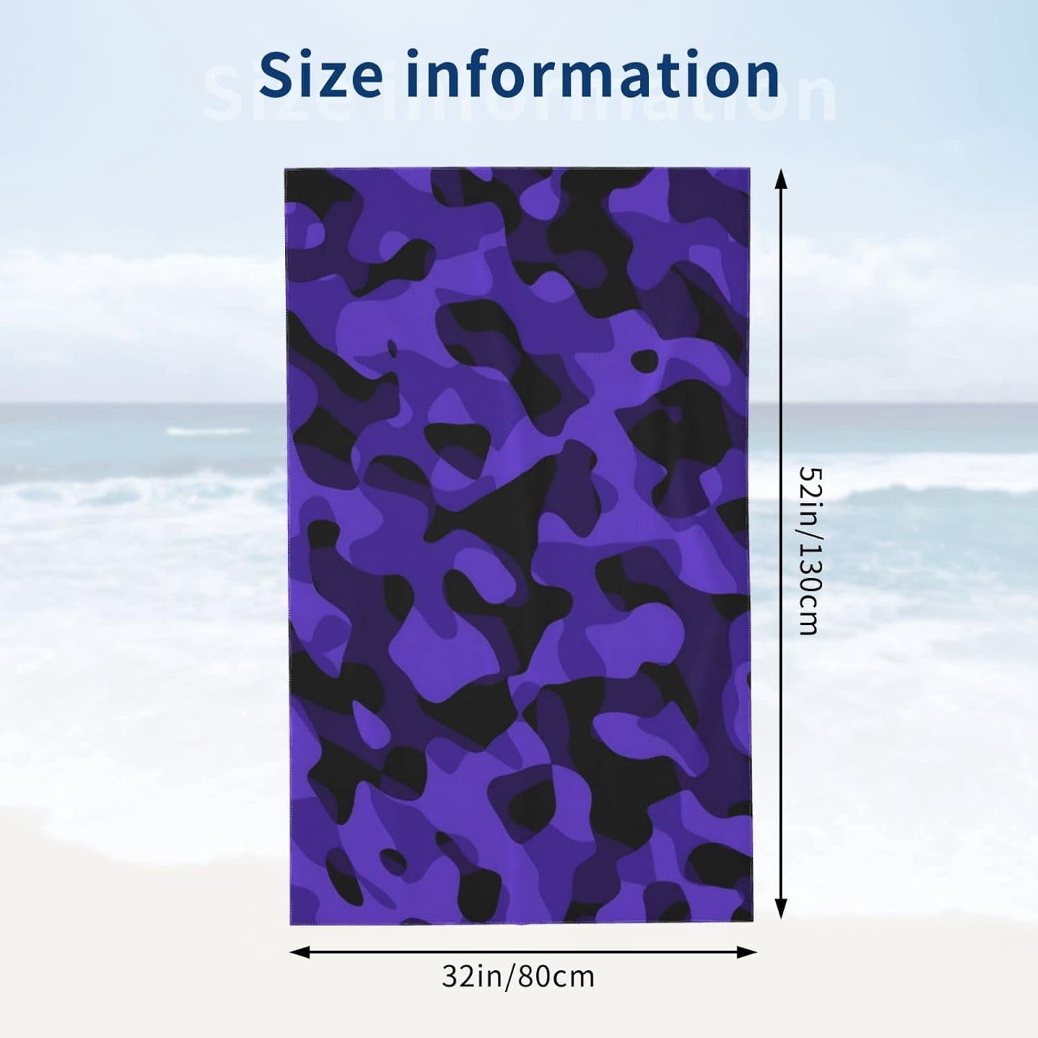 Pretty Black and White Butterflies Pattern Beach Towels Oversized Soft High Absorbent Quick Dry Bath Towels Pool Towels Travel Beach Towels for Kids Adults
