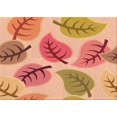 thumbnail image 1 of Ahgly Company Machine Washable Indoor Rectangle Transitional Yellow Orange Area Rugs, 2' x 4', 1 of 7