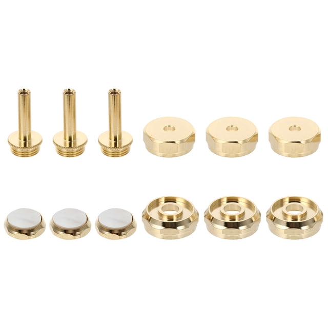 Weiweiguan Boutons de Trompette Boucles Bouton Piston Couvre-Pression Accessoires d'Instruments de Musique