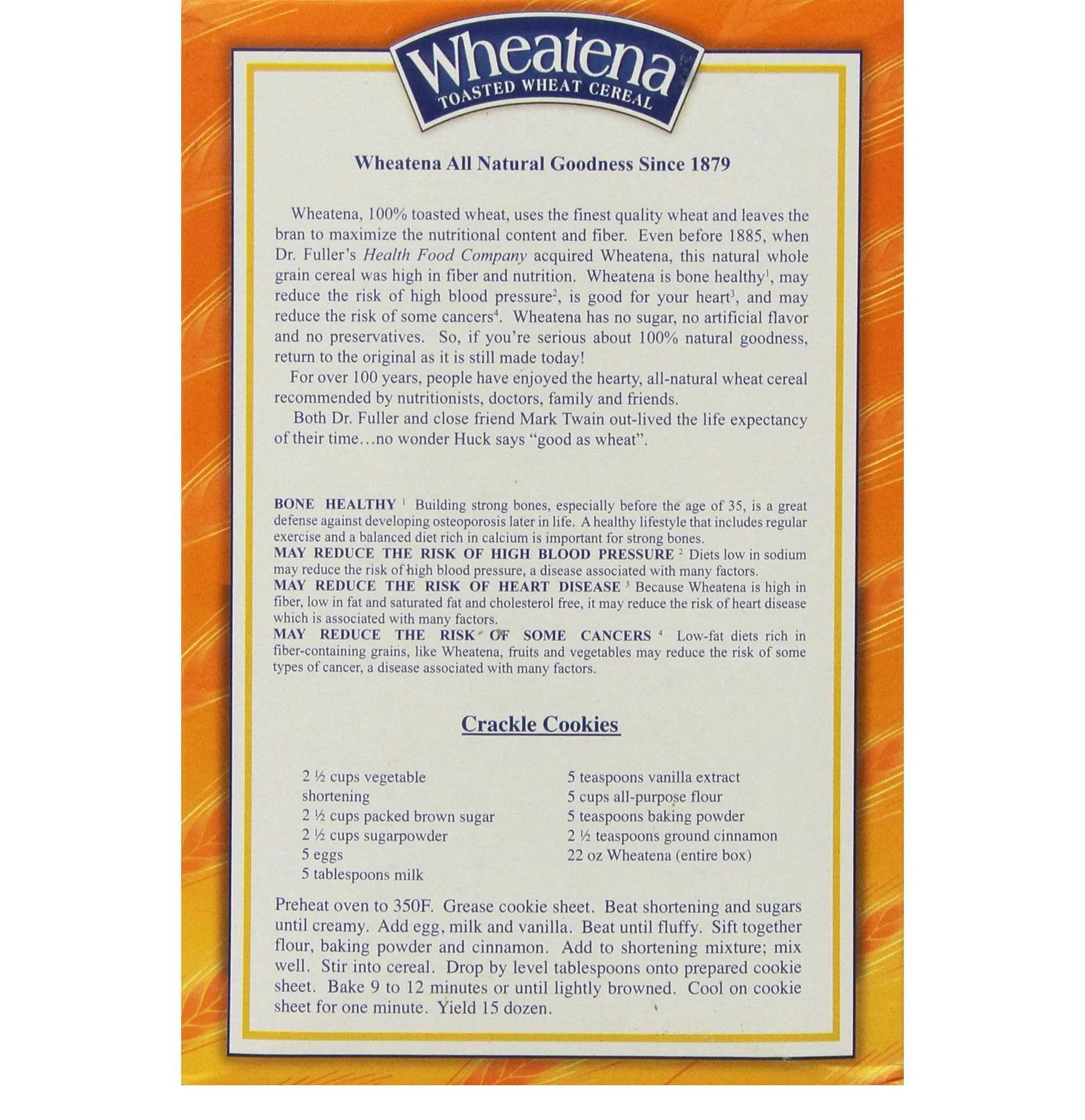 Wheatena Cereal - 4 pack