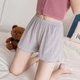 thumbnail image 3 of Womens Loose Three Points Pants Plus Size Safety Short Pants Casual Home Pants, 3 of 9