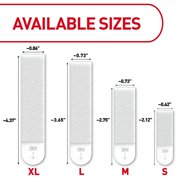 Command X-Large Picture Hanging Strips [Removable]: 16 pairs (White)
