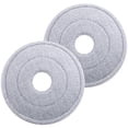 thumbnail image 3 of Milisten 2Pcs Mop Head Replacement for Home Use Grey Round Mop Heads for Stain Removal and Floor Protection, 3 of 8