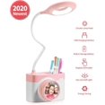 thumbnail image 1 of Desk Lamp For Children, Eye-Friendly Reading Lamp With Pen Holder, Usb Rechargeable Table Lamp, Dimmable Bedside Lamp With Touch Sensor, 1 of 7