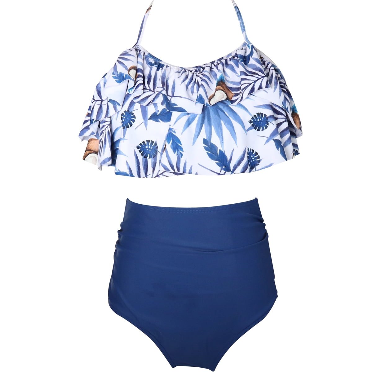 high waisted bathing suit kids