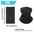 thumbnail image 2 of Srugzu 4 Pack Neck Gaiter Face Covering Gator Mask Bandana Cooling Mask for Outdoor Protection, 2 of 8