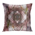 thumbnail image 1 of BOSDECO Abstract Fractal Maroon Double Spiral Computer Generated Beautiful for Digital for Creative Graphic Pillowcase Pillow Cover Cushion Case 20x20 inch, 1 of 1