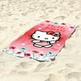 thumbnail image 2 of Hello Kitty "Kitty Garden" Beach Towel, 2 of 2