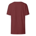 thumbnail image 4 of Gaexia Women's Casual Short Sleeve Pocket Tee Crew Neck Basic Top For Everyday Wear Stylish Comfort Solid (,L), 4 of 5