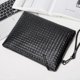 thumbnail image 3 of Men's Leather Wristlet Bag, Multi-Compartment Phone Holder Wallet with Detachable Strap for Business Travel, 3 of 3