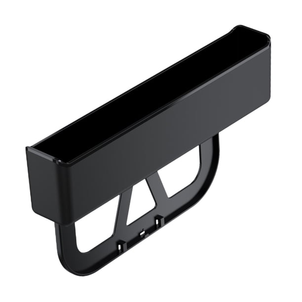 Organizador de asiento genérico Organizador Auto Consola Auto Almacenamiento de almacenamiento adicional Bolsa para bolpas celulares Tarjetas de Negro