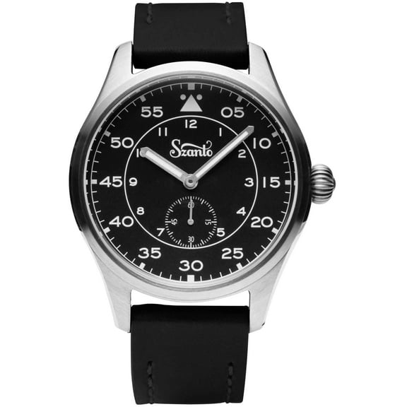 Szanto Heritage Aviator Steel Black
