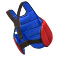 thumbnail image 1 of Eigraketly Karate Chest Guard Sanda Mujeres Hombres Niños Kickboxing Taekwondo Protector Chaleco Boxeo rojo azul L, 1 of 1