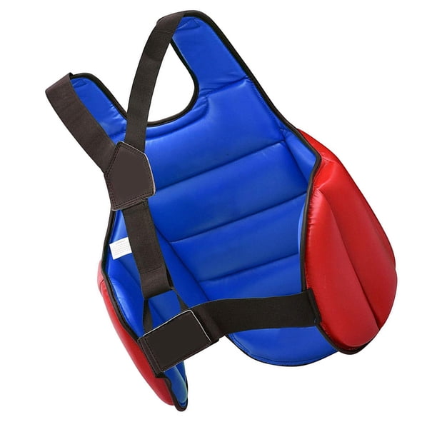 Greeniant Karate Chest Guard Sanda Mujeres Hombres Niños Kickboxing Taekwondo Protector Chaleco Rojo Azul M Type3 NO3