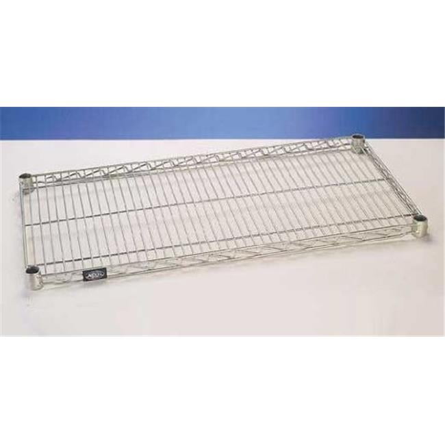 Nexel Industries S2448S 24 x 48 in. Stainless Steel Standard Wire Shelf
