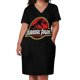 thumbnail image 3 of Jurasic Park-vestido holgado vintage con bolsillos para mujer traje de fiesta de lujo elegante, 3 of 7