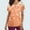 Scrubs-Orange, variant on Gamivast Plus Size Womens Scrubs Print V-Neck Short Sleeve Scrub Tops Quick-Dry Breathable Body Scrubs with Large Pockets Medical Shirt