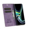 thumbnail image 6 of Jiahe Cover For Samsung Galaxy A14 6.6 inch Wallet Case,Magnetic Shockproof Flip Leather with Card Holder Kickstand Case Cover,Purple, 6 of 7
