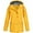 Yellow, variant on Xunlbb Clearance! Women Solid Rain Outdoor Plus Size Hooded Raincoat Windproof,Navy