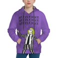 thumbnail image 4 of Kids Beetlejuice Pullover Hoodie Realistic 3d Print Graphic Hooded Sweatshirts With Drawstring, 4 of 8