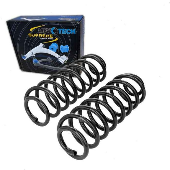 Mevotech Supreme Rear Coil Spring Set compatible with Chevrolet Tahoe 4.8L 5.3L 6.2L V8 2000-2014