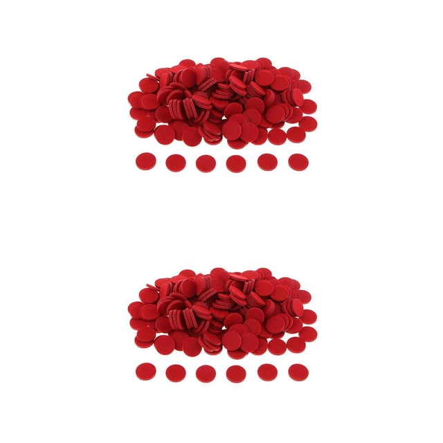 Sonducket 200 almohadillas de repuesto para medallón de difusor de aceite esencial de aromaterapia de 21 mm 2piezas rojo 200 piezas