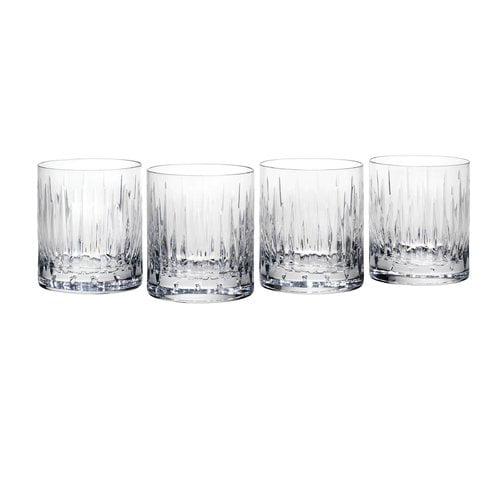 Reed & Barton Crystal Soho Double Old Fashioned Glass (Set of 4