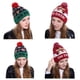 thumbnail image 5 of 2024 Nuevo gorro navideño con luz LED, gorro de punto cálido de invierno de Papá Noel y muñeco de nieve, regalo de Navidad para decoración de fiesta de Navidad de Año Nuevo, 5 of 5