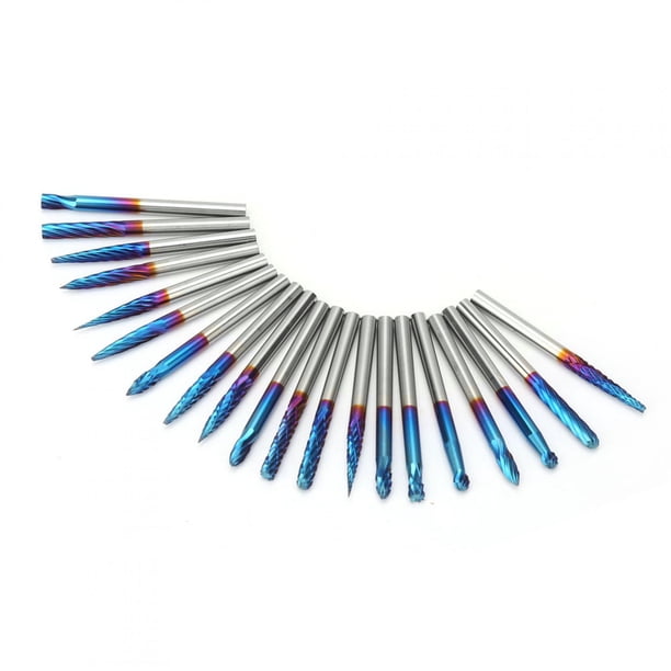 Fresa De Extremo De Carburo De Tungsteno, Fresa De Carburo De Tungsteno De Alta Dureza Y Resistencia Al Calor, Fresa Estable Y Confiable, Para Modelo De Metal Para Trabajar Madera ANGGREK Herramientas