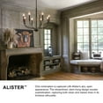 thumbnail image 4 of 3074KZ Hinkley Lighting Alister - Eight Light Linear Chandelier in Traditional-Transitional Style - 33 Inches Wide by 18.5 Inches High-Buckeye Bronze, 4 of 4