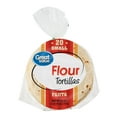 thumbnail image 2 of (4 pack) Great Value Small Fajita Flour Tortillas, 26 oz, 20 Count, 2 of 9