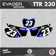thumbnail image 3 of Kalair GFX Graphics Kit for Yamaha TTR230 (2005+) Evader Series, 3 of 5