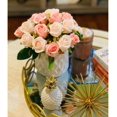 thumbnail image 3 of paquetes de champán y rosa, 24 cabezas de rosas artificiales, ramo de flores de seda, rosas para el hogar, boda, fiesta, decoración del festival Zhivalor CZJJ-HQ7, 3 of 4