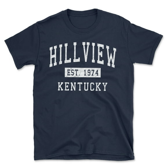 Hillview Kentucky Classic Established Men's Cotton T-Shirt