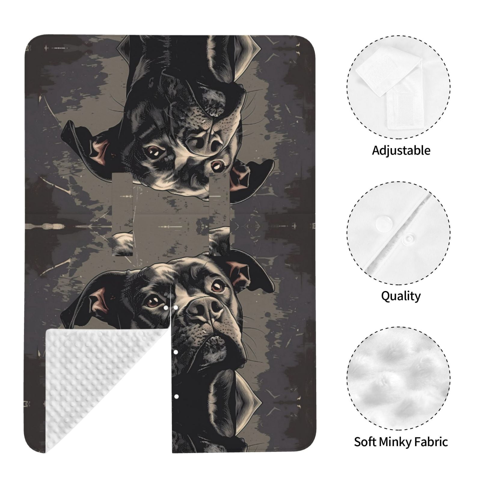 Car Seat Cover Baby - Vintage Dog Illustration Breathable Infant Car Seat Cover for Baby Carseat, Lightweight Comfort Baby Essentials Must Haves Newborn Stuff for Girl Boy