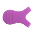 thumbnail image 4 of 10 unids/pack cepillo de pestañas de plástico reutilizable limpio en forma de Y cepillos de pestañas injertadas mujeres maquillaje máscara Pinceles de maquillaje y herramientas Rojo púrpura Soidarity CE000285-05, 4 of 6