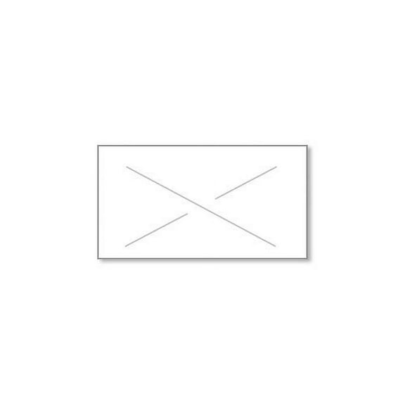 Garvey 22-6 Label White Blank 11,000 pc strd
