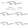 thumbnail image 2 of Hi,Fancy Photochromic Reading Glasses Progressive Multifocal Anti Blue Light Eyeglasses Lightweight Portable Eyewear Blocking Glasses Gray Gradient Grey Len, 2 of 9