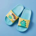 thumbnail image 3 of Boys & Girls Sandals Slippers Dinosaur Summer Non-slip Soft Swimming Pool Outdoor Beach Indoor Bathroom Bathing Shower Kids Water Shoesactual Shoe Len, 3 of 4